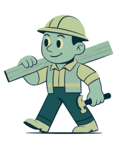 construction green guy